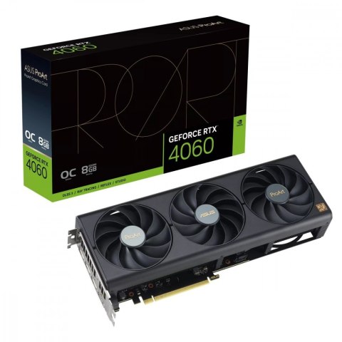 Asus Karta graficzna GeForce RTX 4060 PROART OC 8GB GDDR6 128bit 3DP/HDMI