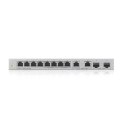 Zyxel Przełącznik 12-Port Gigabit Unmanaged Switch with 8-Port 1G + 2-Port 2.5G + 2-Port SFP+ XGS1010-12-ZZ0102