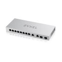 Zyxel Przełącznik 12-Port Gigabit Unmanaged Switch with 8-Port 1G + 2-Port 2.5G + 2-Port SFP+ XGS1010-12-ZZ0102