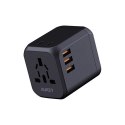 AUKEY PA-TA04 ładowarka podróżna uniwersalna 30W PD EU/US/UK/AUS