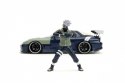 JADA TOYS Pojazd z figurką Naruto 93 Mazda RX-7 1/24