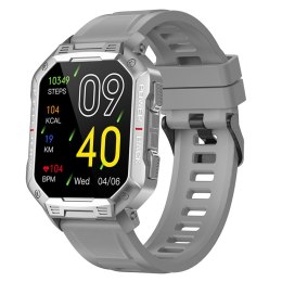 Kumi Smartwatch U3 Pro 1.83 cala 400 mAh srebrny