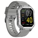 Kumi Smartwatch U3 Pro 1.83 cala 400 mAh srebrny