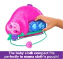 Mattel Zestaw Polly Pocket Sloth Family