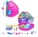 Mattel Zestaw Polly Pocket Sloth Family