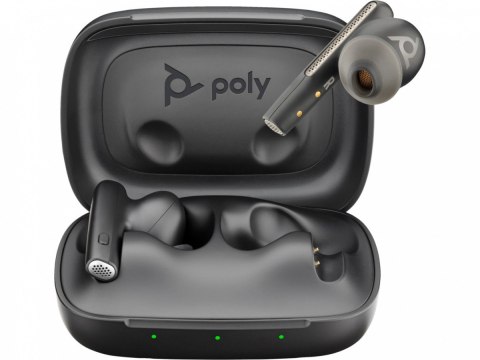 POLY Słuchawki Voyager Free 60 UC Carbon Black BT700 USB-C +Case 7Y8H4AA