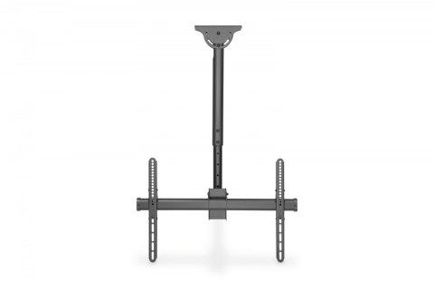 Digitus Uchwyt sufitowy TV 37-70 cali 50kg, z regulacją teleskopową 560-910mm Czarny