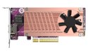 QNAP Karta rozszerzeń QM2-2P10G1TB 2xPCIe 1 x Marvell AQC113C