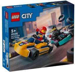 LEGO Klocki City 60400 Gokarty i kierowcy wyścigowi