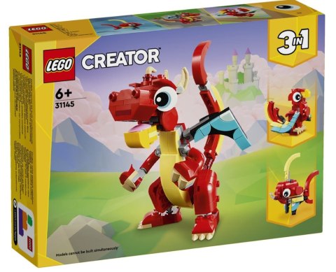 LEGO Klocki Creator 31145 Czerwony smok