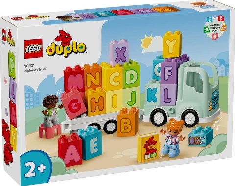 LEGO Klocki DUPLO 10421 Ciężarowka z alfabetem