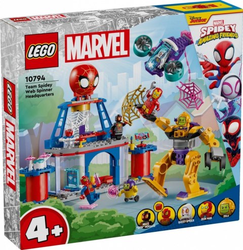 LEGO Klocki Super Heroes 10794 Siedziba główna Pajęczej Drużyny