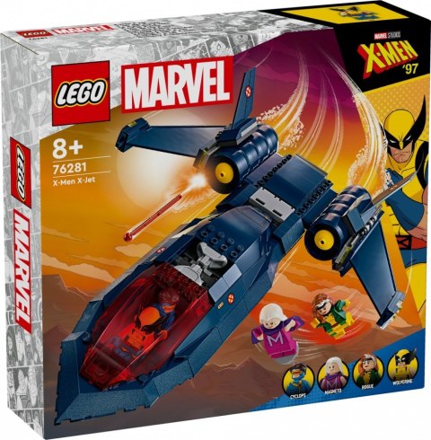 LEGO Klocki Super Heroes 76281 Odrzutowiec X-Menów