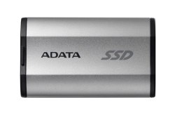 Adata Dysk SSD External SD810 4TB USB3.2C 20Gb/s srebrny