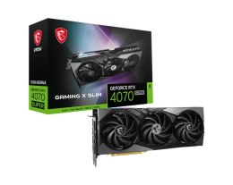 MSI Karta graficzna GeForce RTX 4070 SUPER 12G GAMING X SLIM GDDRX6 192bit