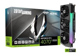 ZOTAC Karta graficzna GeForce RTX 4070 Ti SUPER AMP HOLO 16GB GDDR6X 256bit