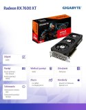 Gigabyte Karta graficzna Radeon RX 7600 XT GAMING OC 16G GDDR6 128bit 2DP/2HDMI