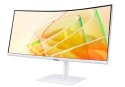 Samsung Monitor 34 cale ViewFinity S65CT VA 3440x1440 UWQHD 21:9 1xHDMI 1xDP 2xTB 4.0(90W/15W) 3xUSB 3.0 LAN 5ms 100Hz HAS+PIV gł. zakrz