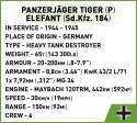 Cobi Klocki Klocki Panzerjager Tiger (P) Elefant