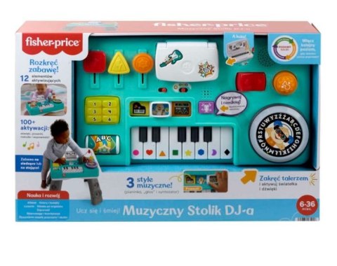 Fisher Price Muzyczny stolik D J-a