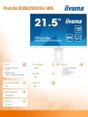 IIYAMA Monitor 21.5 cala ProLite XUB2292HSU-W6 IPS,100Hz,FreeSync,PIVOT,0.4ms,HDMI, DP,4xUSB(3.2),2x2W,HAS(150mm), Biały