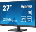 IIYAMA Monitor 27 cali ProLite XU2792QSU-B6 IPS,QHD,100Hz,HDMI,DP,4xUSB3.2,SLIM