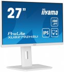 IIYAMA Monitor 27 cali ProLite XUB2792HSU-W6 IPS,HDMI,DP,100Hz,SLIM,4xUSB3.2,PIVOT, HAS(150mm),2x2W