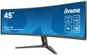 IIYAMA Monitor 44.5 cala XCB4594DQSN-B1 VA,DQHD,165HZ,USB-C-DOCK,RJ45,32:9,1500R,450cd/m2,3000:1,0.8ms,3xUSB,2xHDMI,1xDP,2x3W,PowerDeli