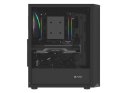 Natec Obudowa Fury Shobo SH4 RGB Midi Tower z oknem Czarna