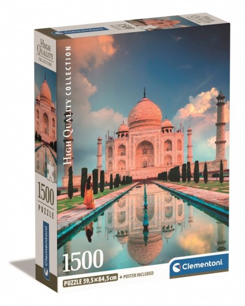 Clementoni Puzzle 1500 elementów Compact Taj Mahal