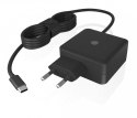 IcyBox Ładowarka IB-PS111-PD 65 Watt, Type-C , kabel 150cm