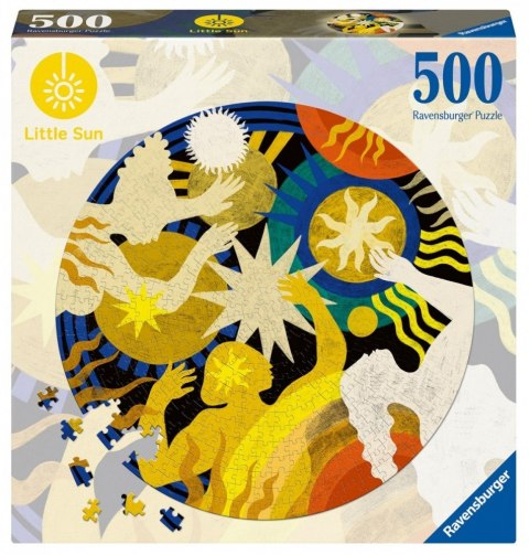 Ravensburger Polska Puzzle 500 elementów Małe Słońca Zaangażowanie