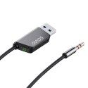 Savio Transmiter Adapter AUX z bluetooth 5.3, funkcja zestawu głośnomówiącego, TR-16