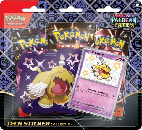 Pokemon TCG Karty Paldean Fates Tech Sticker Greavard