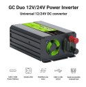 Green Cell Przetwornica PowerInverter DUO 12V/24V 300/600W modyfikowana sinusoida