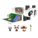 Mattel Zestaw figurek Minecraft Domek zabaw pandy + 2 figurki