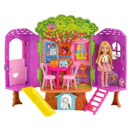 Mattel Lalka Barbie Chelsea Domek na drzewie + akcesoria