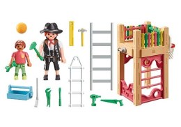 Playmobil Zestaw figurek City Life 71475 Pani cieśla w pracy