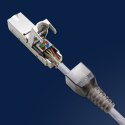 Qoltec Wtyk RJ45 beznarzędziowy STP | CAT6 | JACK PIN | T568B | T568A