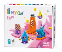 Tm Toys Masa Platyczna Hey Clay Bestie 15 puszek