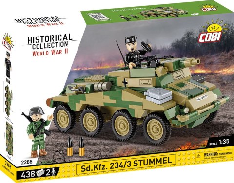 Cobi Klocki Klocki Historical Collection Sd.Kfz. 234/3 Stummel