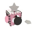 Milly Mally Mata piankowa puzzle Jolly Pink Grey