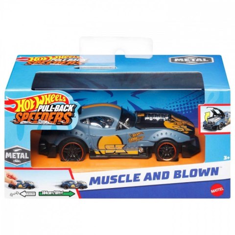 Hot Wheels Samochód z napędem pull-back asortyment