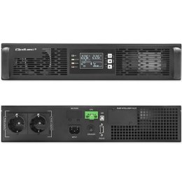 Qoltec Zasilacz awaryjny UPS do RACK | 1kVA | 1000W | Power Factor 1.0 |LCD | On-line