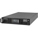 Qoltec Zasilacz awaryjny UPS do RACK | 2.4kVA | 2400W | Power Factor 1.0| LCD | On-line