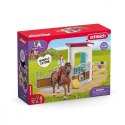 Schleich Zestaw figurek Boks dla konia Hannah & Cayenne