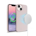 CRONG Etui Color Cover Magnetic iPhone 14 / iPhone 13 MagSafe Piaskowy róż