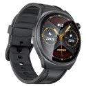 Kumi Smartwatch GW6 1.43 cala 300 mAh czarny