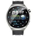 Kumi Smartwatch GW6 1.43 cala 300 mAh srebrny