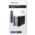 Qoltec Obudowa | Kieszeń na dysk SSD HDD 2.5 cala| SATA | USB 3.0 | Super speed 5Gb/s | 2TB | Srebrna